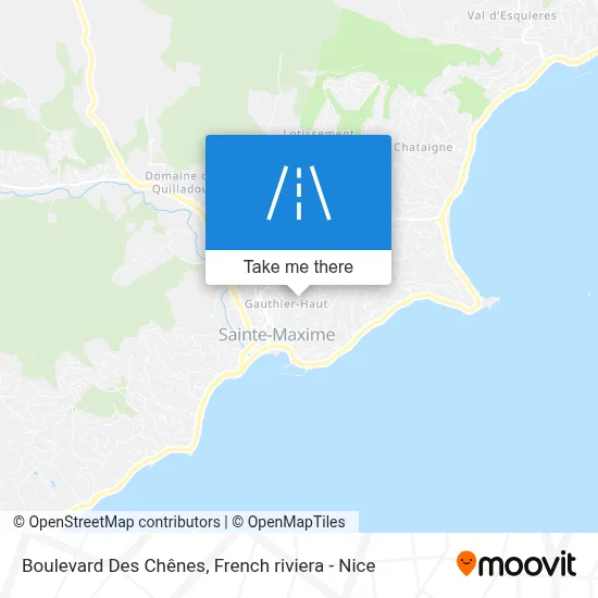 Boulevard Des Chênes map