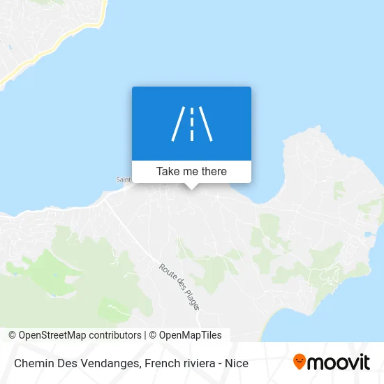 Chemin Des Vendanges map