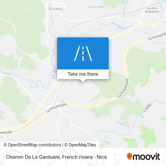 Chemin De La Garduère map