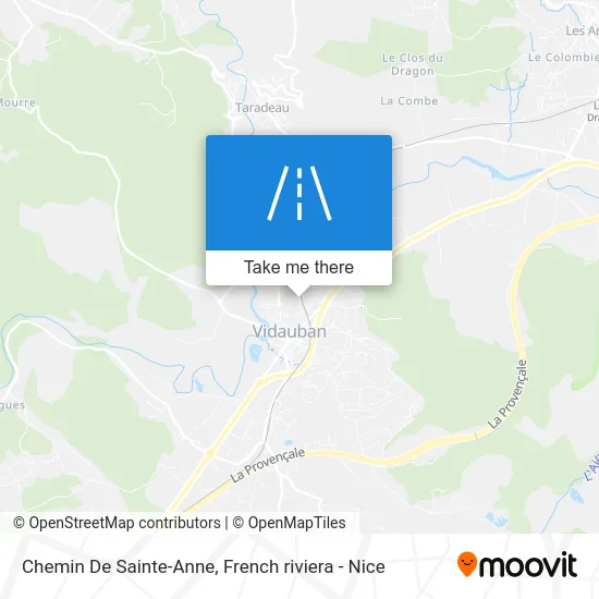 Chemin De Sainte-Anne map
