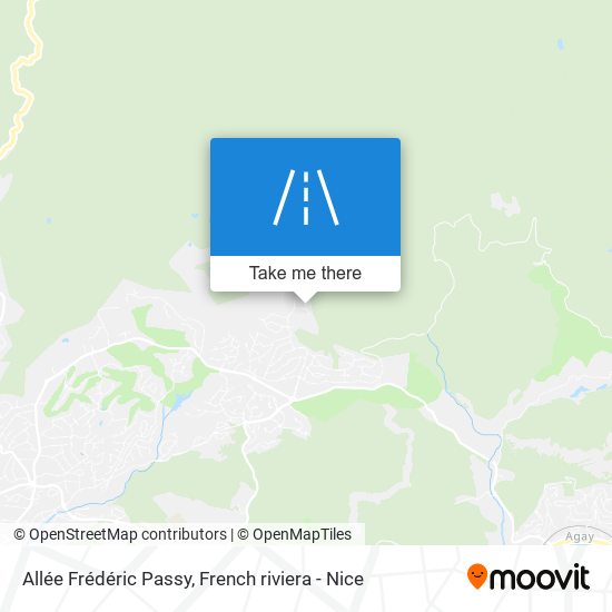 Allée Frédéric Passy map