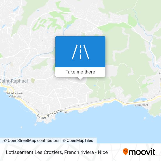 Lotissement Les Croziers map