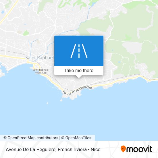 Avenue De La Péguière map
