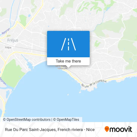 Rue Du Parc Saint-Jacques map