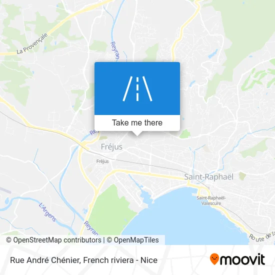 Rue André Chénier map