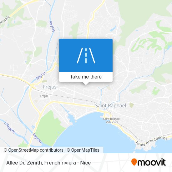 Allée Du Zénith map