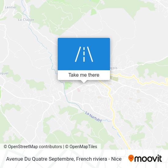 Avenue Du Quatre Septembre map