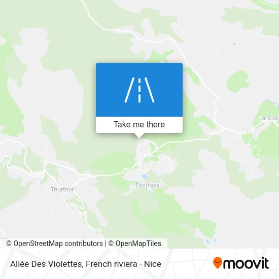 Allée Des Violettes map