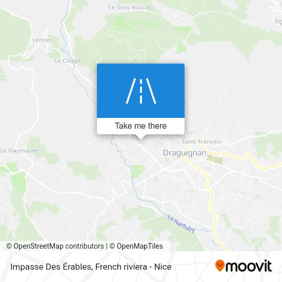 Impasse Des Érables map
