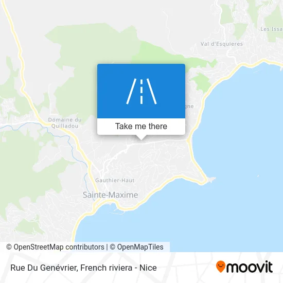 Rue Du Genévrier map