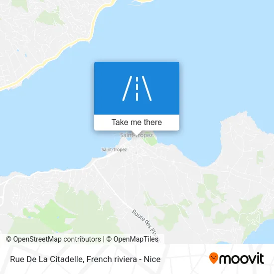 Rue De La Citadelle map