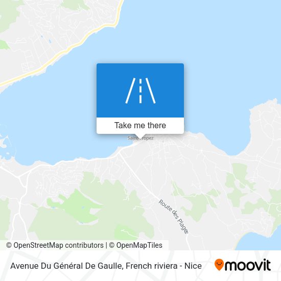 Avenue Du Général De Gaulle map