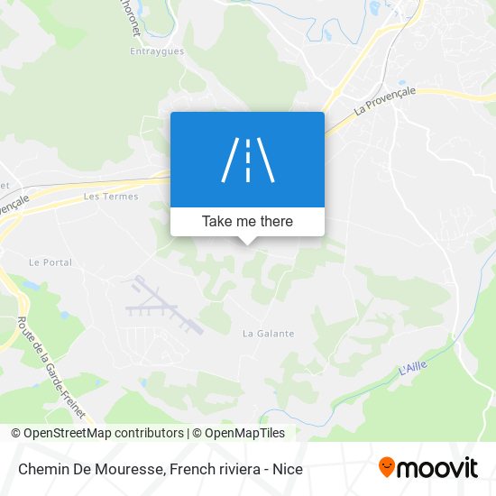 Chemin De Mouresse map