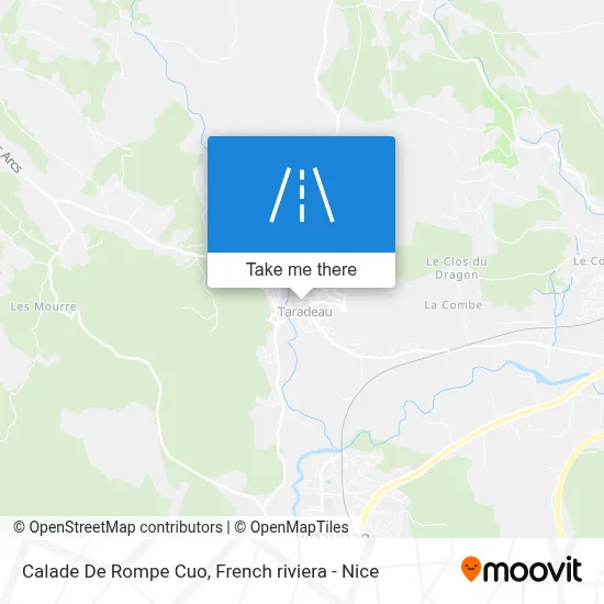 Calade De Rompe Cuo map