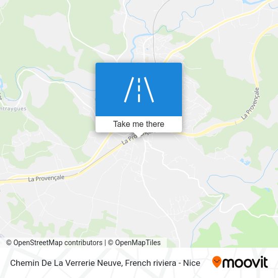 Chemin De La Verrerie Neuve map