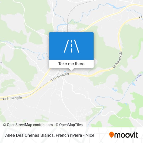Allée Des Chênes Blancs map