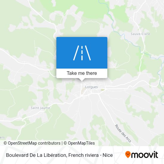 Boulevard De La Libération map