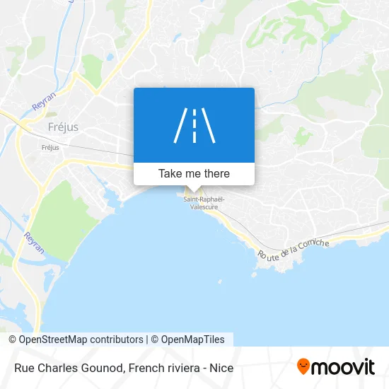 Rue Charles Gounod map