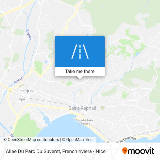 Allée Du Parc Du Suveret map