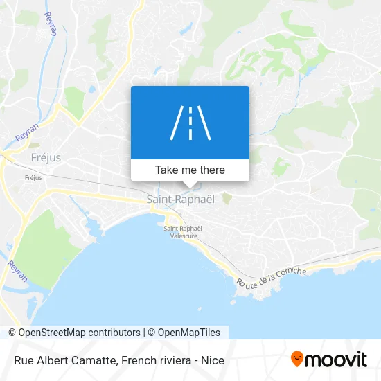 Rue Albert Camatte map