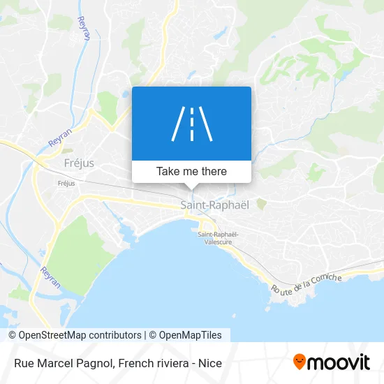 Mapa Rue Marcel Pagnol