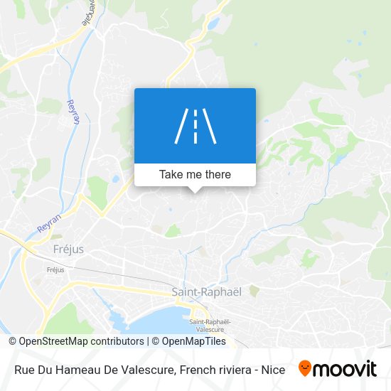 Rue Du Hameau De Valescure map