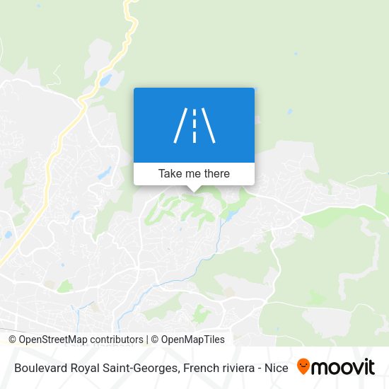 Boulevard Royal Saint-Georges map