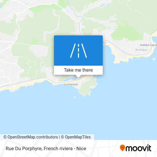 Mapa Rue Du Porphyre