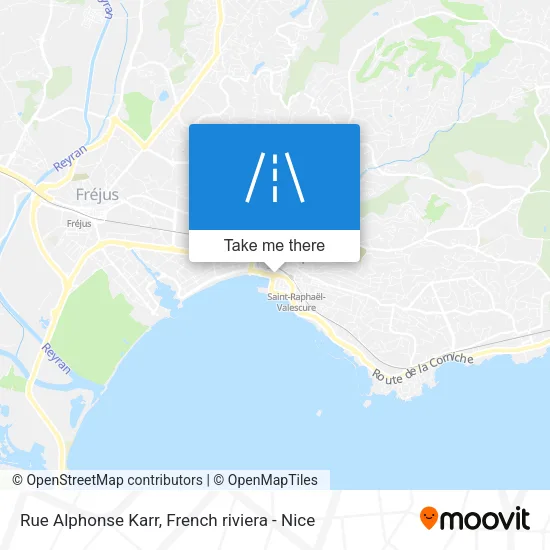 Rue Alphonse Karr map