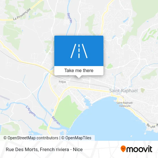 Rue Des Morts map