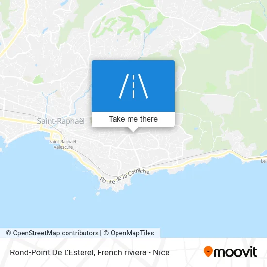 Rond-Point De L'Estérel map