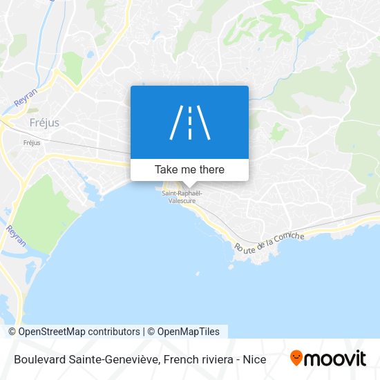 Boulevard Sainte-Geneviève map