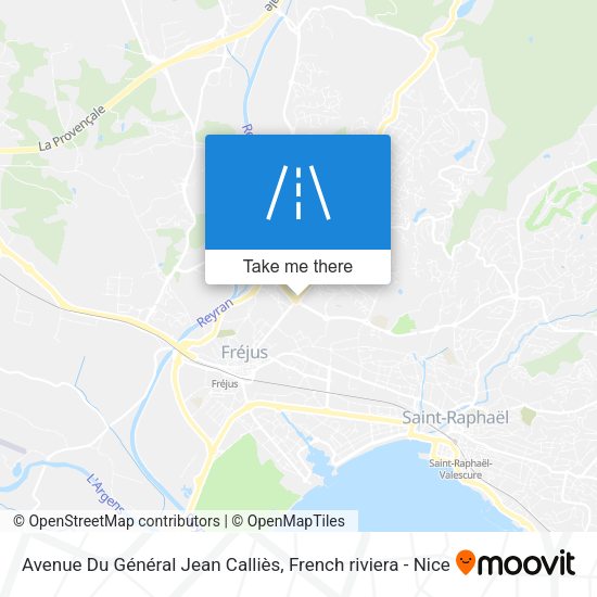 Avenue Du Général Jean Calliès map