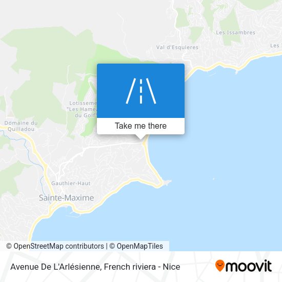 Avenue De L'Arlésienne map