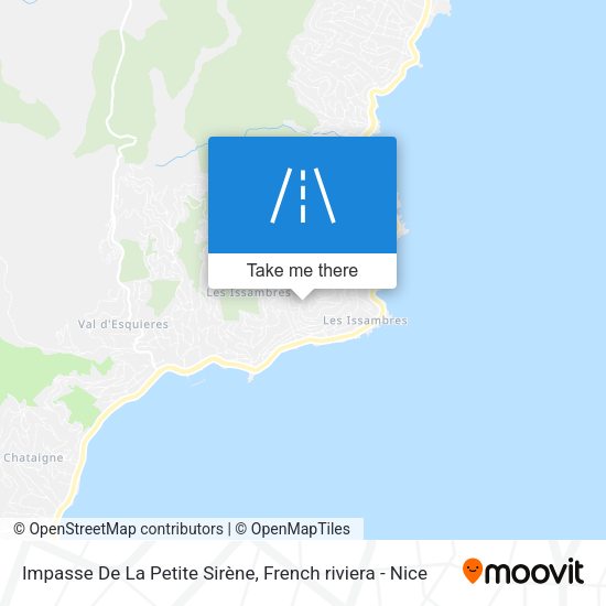 Impasse De La Petite Sirène map