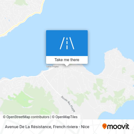 Avenue De La Résistance map