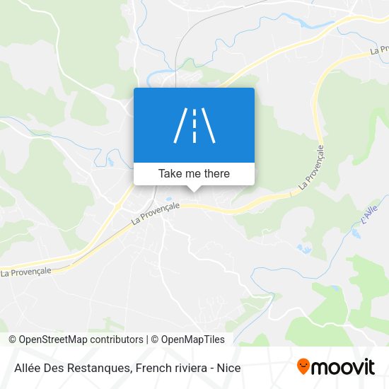 Allée Des Restanques map