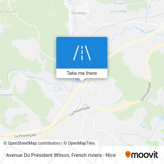 Avenue Du Président Wilson map