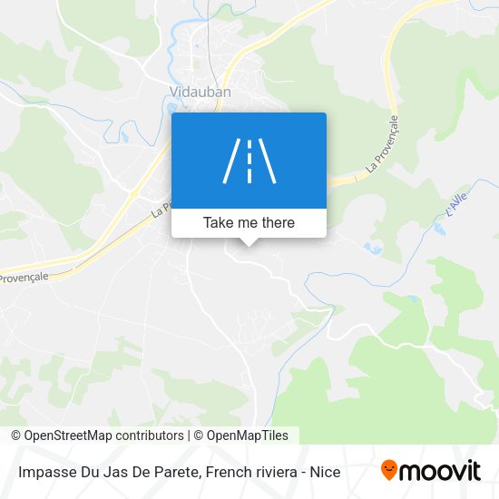 Impasse Du Jas De Parete map