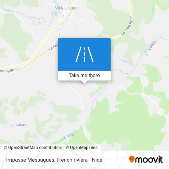 Impasse Messugues map