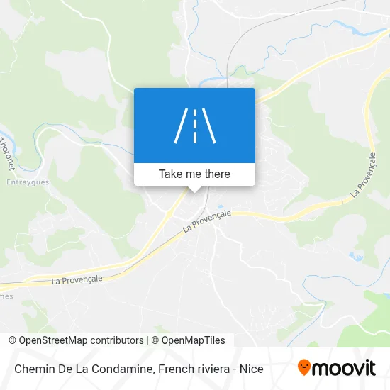 Chemin De La Condamine map