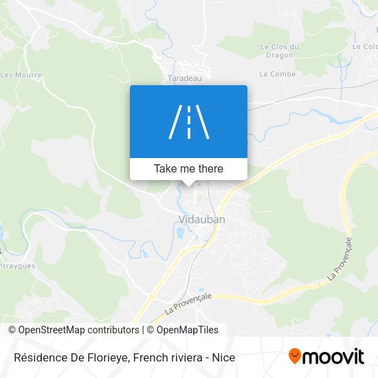 Résidence De Florieye map