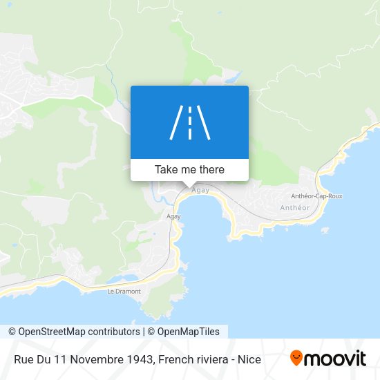 Rue Du 11 Novembre 1943 map