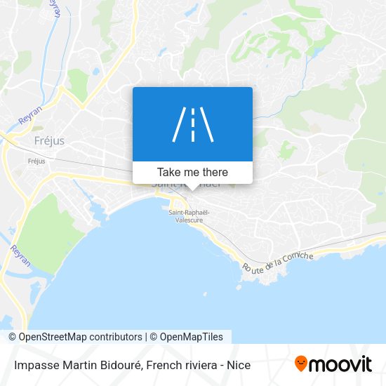 Impasse Martin Bidouré map