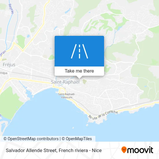 Rue Salvador Allende map