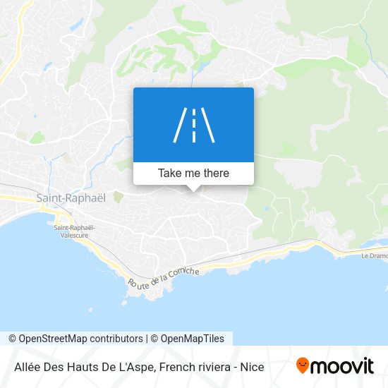 Allée Des Hauts De L'Aspe map