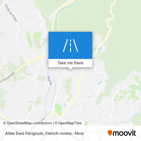 Allée Deis Férigoulo map