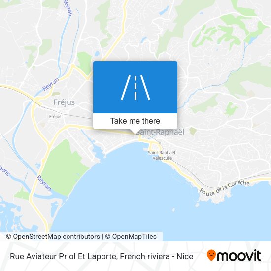 Rue Aviateur Priol Et Laporte map