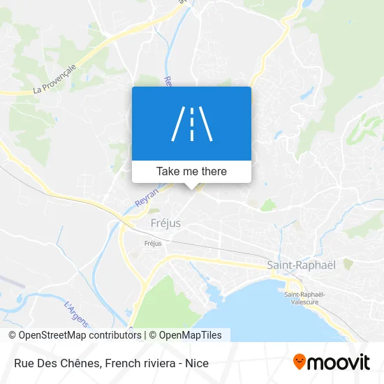 Mapa Rue Des Chênes