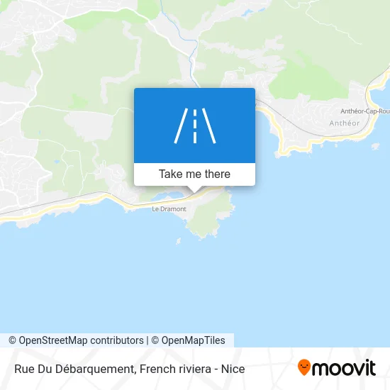 Rue Du Débarquement map